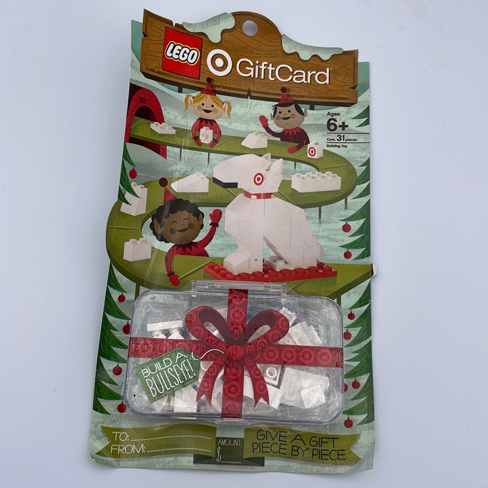 LEGO Target Limited Edition Build a Bullseye Dog set SEALED